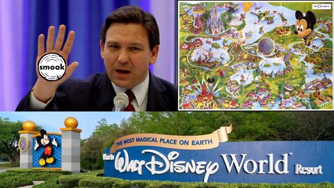 🔴DeSantis and Florida Republicans move to strip Disney World of its self-governing powers