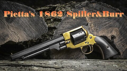 The Pietta 1862 Spiller & Burr percussion revolver