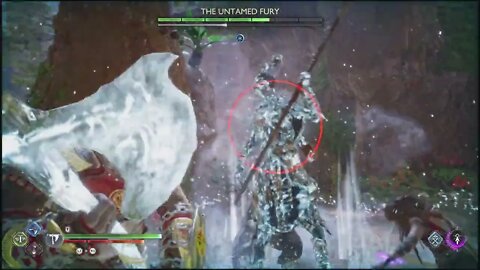 The Untamed Fury Encounter Part 2 | God of War: Ragnarök 4K Clips (PS5, PS4) | God of War Ragnarok