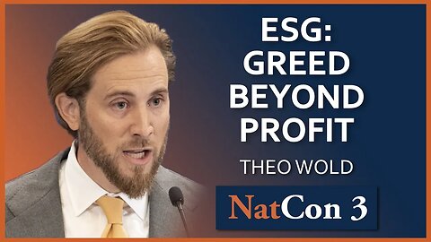 Theo Wold | ESG: Greed Beyond Profit | NatCon 3 Miami