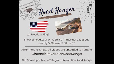 Revolution Road Ranger - Gen Flynn on AZ Audit, Biden to increase Capitol Gains Tax 04/26/21