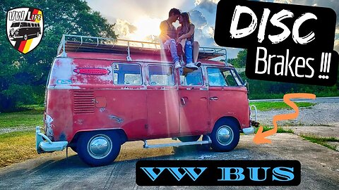 VW Bus Disc Brake Conversion!