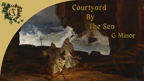 Courtyard by the Sea in G Minor | Baroque Rock Guitar