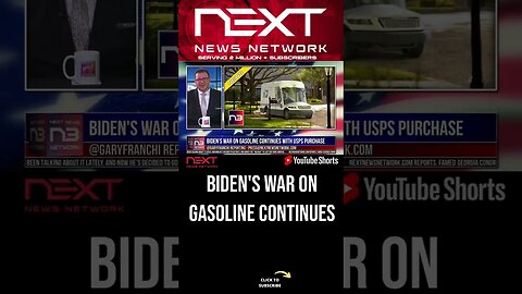 Biden's War on Gasoline Continues with USPS Purchase #shorts