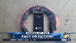 iphone ring ignites steel wool?