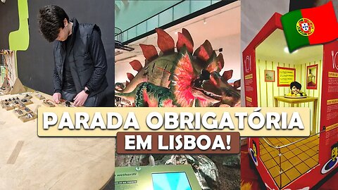 LUGAR IMPERDÍVEL EM LISBOA | PAVILHÃO DO CONHECIMENTO | VLOG PORTUGAL 2023