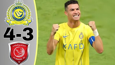 Cristiano Ronaldo Beautiful Goals 🔥 Al-Nassr Vs Al-Duhail 4-3 Highlights All Goals HD