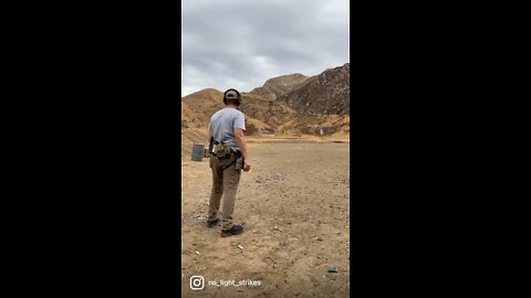 100 yard 1-R-1s with Glock 19