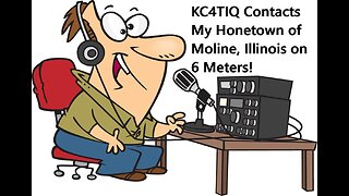 KC4TIQ Contacts Moline, Illinois!