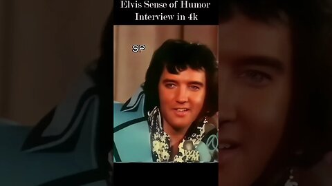 Elvis's Unbelievable Sense of Humor Revealed in Rare 1970's Interview 4K