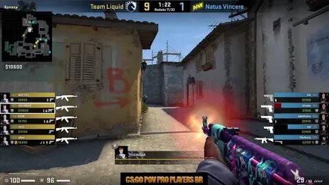 CSGO POV Liquid YEKINDAR (29/14) VS NaVi (Inferno) @ Paris Major 2023