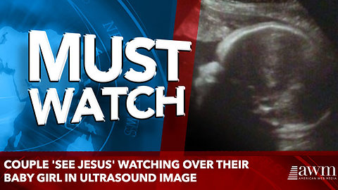 Couple 'see JESUS' watching over their baby girl in ultrasound image