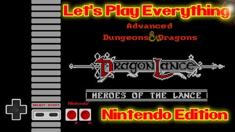 Let's Play Everything: AD&D Heroes of the Lance