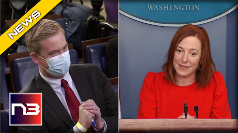 Peter Doocy from FOX Confronts Psaki after Biden Snubs him from Solo Press Conference