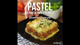 Mashed Potato and Picadillo Pie