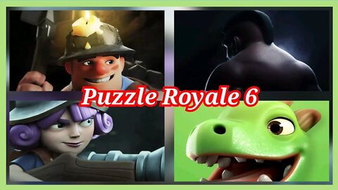 Puzzle Royale 6 #ClashRoyale #Videopuzzle #PuzzleRoyale #Game #supercell #android