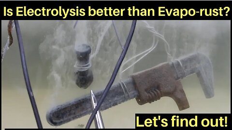 Is Electrolysis better than Evapo-Rust? Let's find out!