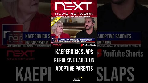 Kaepernick Slaps Repulsive Label on Adoptive Parents #shorts