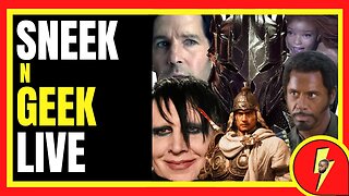 SNEEK N GEEK LIVE: Wo Long/Marilyn Manson/Ant-Man Box Office/Lord of the Rings/Tropic Thunder