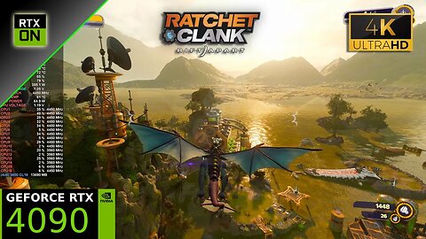 Ratchet & Clank: Rift Apart | RTX 4090 | 4K DLSS 3, Ray Tracing ON | Ryzen 7 5800X3D