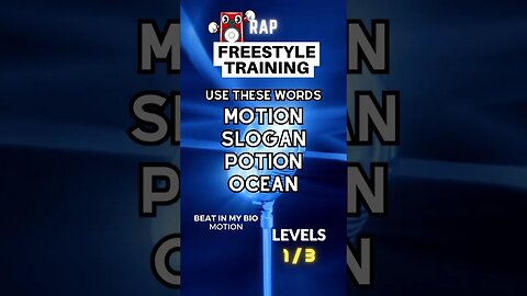 Could You Rap Over This HARD TRAP x Freestyle Type Beat? 🔥 | Freestyle Rap Training 8 #shorts