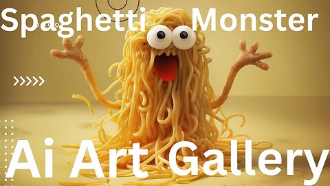 Spaghetti Monster Ai Art gallery #aiart #spaghetti #midjourney