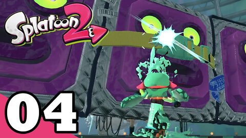 Splatoon 2 Hero Mode 1000% Walkthrough Part 4 - Sector 4 [NSW/4K][Commentary By X99]