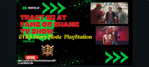 Tracy is at fame &shame Gta5 Story Mode PlayStation