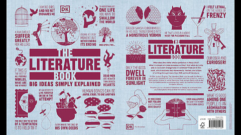 The Literature Book: Big Ideas Simply Explained