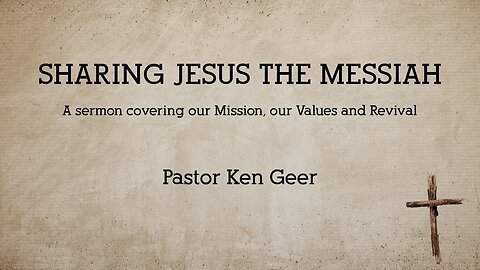 Colfax AoG Feb26 - Sharing Jesus the Messiah