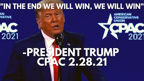 President Trump CPAC 2021 Full Speech