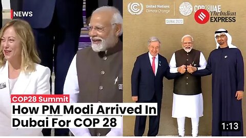 COP28 Summit 2023: PM Modi Arrives In Dubai For COP 28, Packed Agenda Ahead