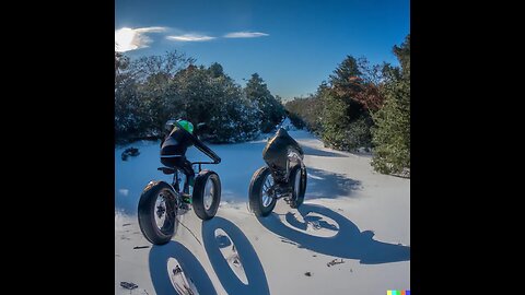 Fatbikes Ramblin Down the Trail ( Fatback Rhino )