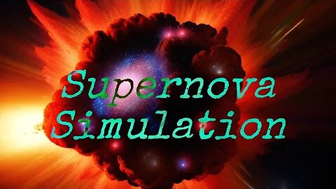 The Aftermath of a Supernova: A Visual Simulation.