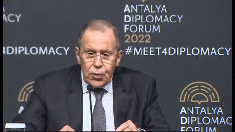 Sergey Lavrov Answers to Media - Antalya Diplomacy Forum - March 10, 2022