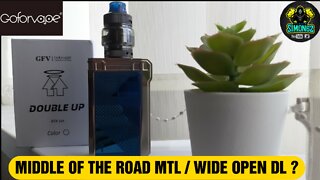 GOFORVAPE- DOUBLE UP RTA / MTL & DL VAPE ? REVIEW #goforvape#doubleuprta#singlecoilrta#retroreview