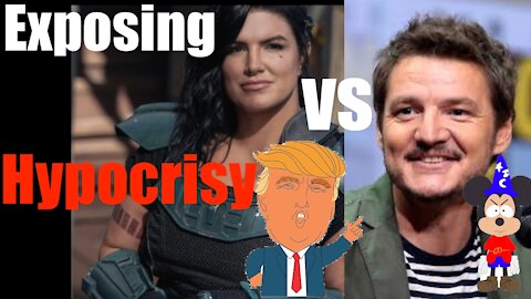 Exposing Leftist Hypocrisy --- Democrats + Pedro Pascal vs Gina Carano