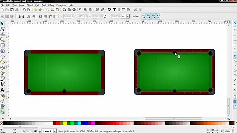 Pool Table Vector Graphic PART 2 - Inkscape Tutorial