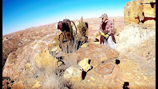 Solo Over-Nighter In The Terry Badlands Wilderness. (pack in)