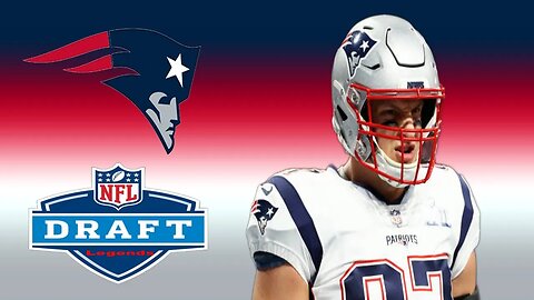 Madden 23 Legend Draft Pick Rob Gronkowski Creation