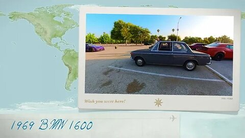 1969 BMW 1600 - Super Sunday Car Show - Pierce College - Woodland Hills, Ca. #carshow #insta360