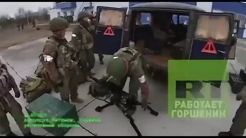 Assault on Antonov Gostomel airport by 200 Spartans of the Russian special forces from 45 airborne