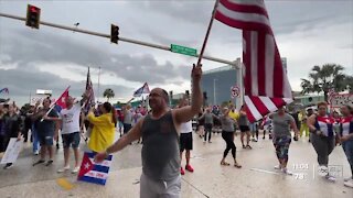 Tampa protesters call for change in Cuba