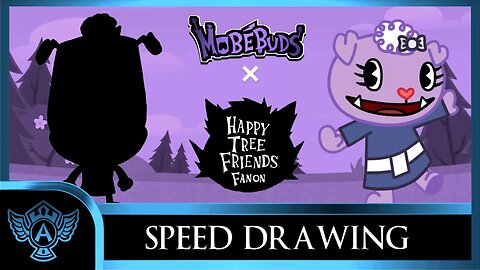 Speed Drawing: Happy Tree Friends Fanon - Bella | Mobebuds Style