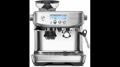 Breville Barista Pro Espresso Machine BES878BSS, Brushed Stainless Steel