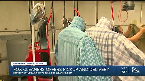 We're Open Green Country: Fox Cleaners Working Amid Pandemic