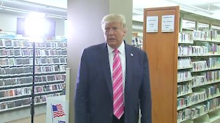 President Trump votes in West Palm Beach