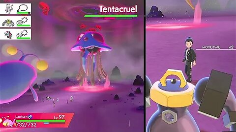 Pokémon Sword - Battling Dynamax Tentacruel