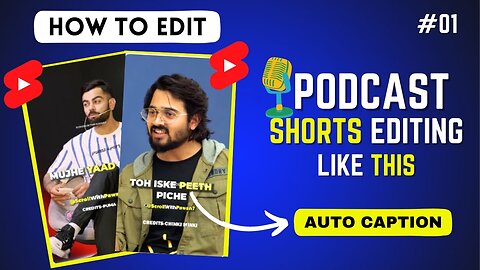 How to make podcast shorts for youtube