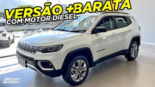 NOVO JEEP COMPASS LONGITUDE 2.0 TURBO DIESEL 4X4 2022 É ALTERNATIVA PARA FIM DO RENEGADE DIESEL?